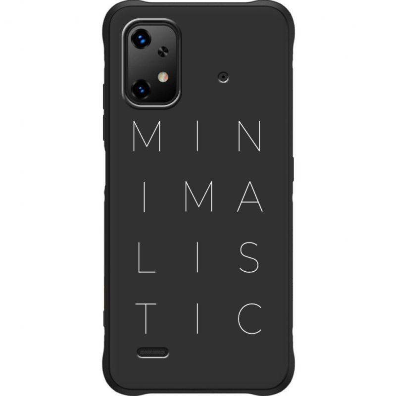 Чорний чохол BoxFace Umidigi Bison X20 Minimalistic