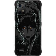 Чорний чохол BoxFace Umidigi Bison X20 Wolf