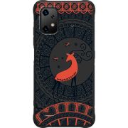 Чорний чохол BoxFace Umidigi Bison X20 Ornament