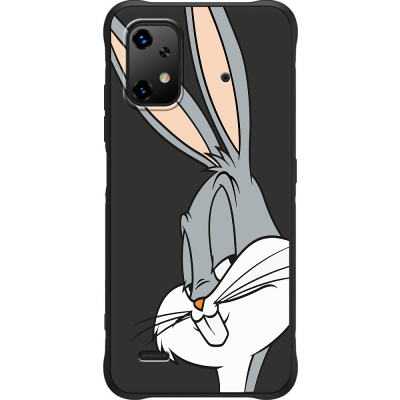 Чорний чохол BoxFace Umidigi Bison X20 Lucky Rabbit