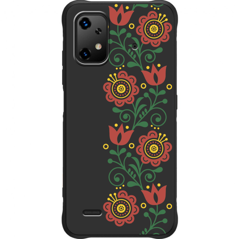 Чорний чохол BoxFace Umidigi Bison X20 Ethno