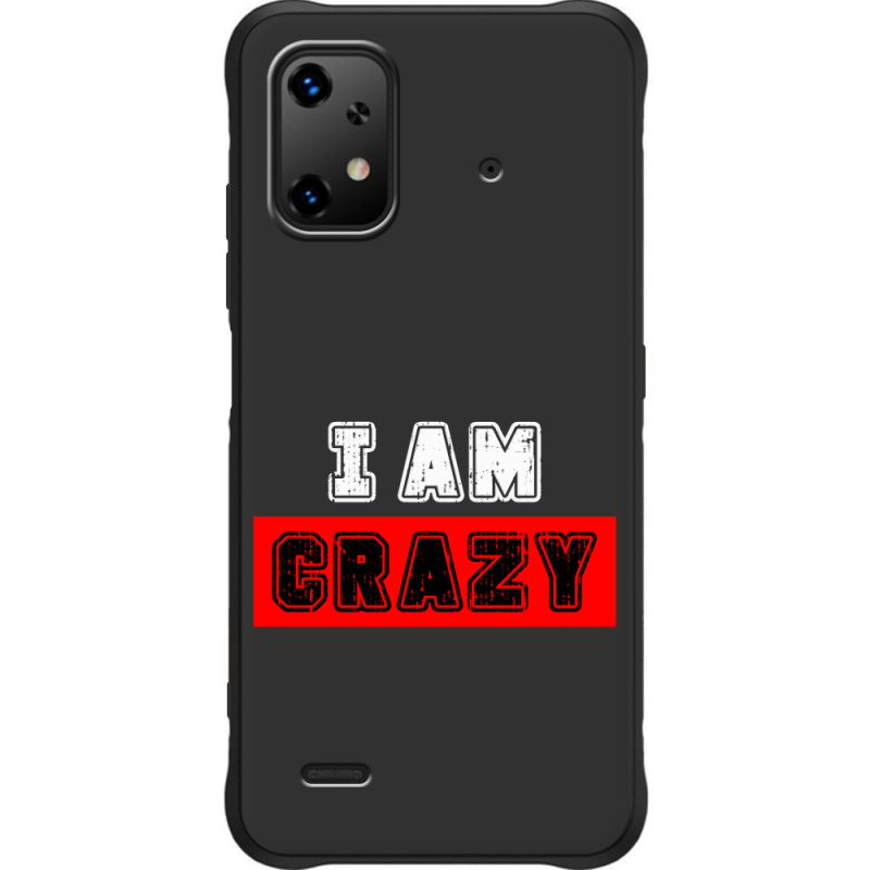 Чорний чохол BoxFace Umidigi Bison X20 I'm Crazy