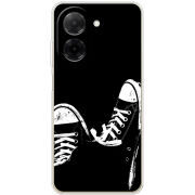 Чохол BoxFace Poco C71 Black Sneakers