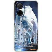 Чохол BoxFace Poco C71 White Horse