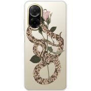 Прозорий чохол BoxFace Poco C71 Glamor Snake