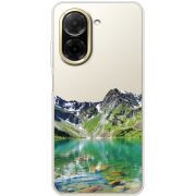 Прозорий чохол BoxFace Poco C71 Green Mountain