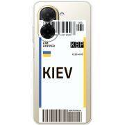 Прозорий чохол BoxFace Poco C71 Ticket Kiev