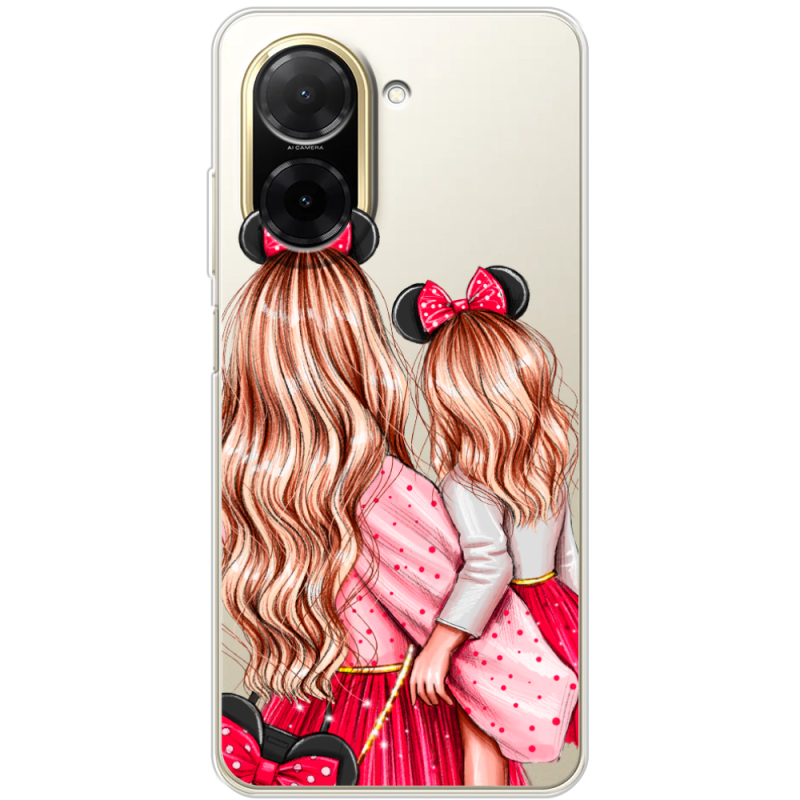 Прозорий чохол BoxFace Poco C71 Mouse Girls