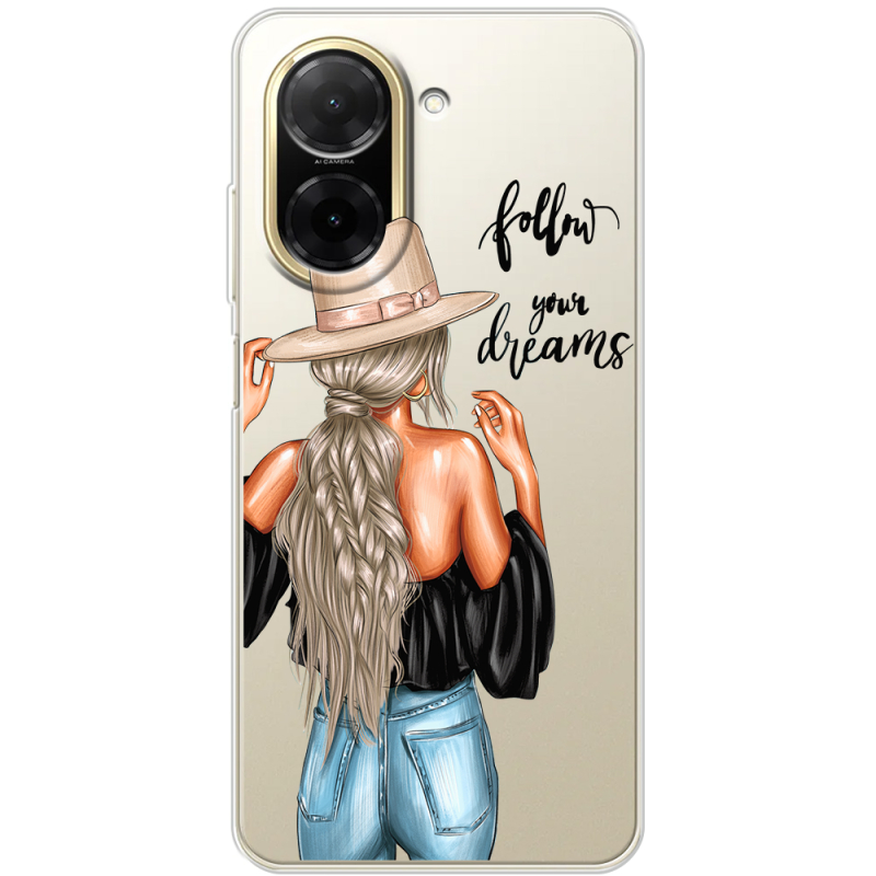 Прозорий чохол BoxFace Poco C71 Follow Your Dreams