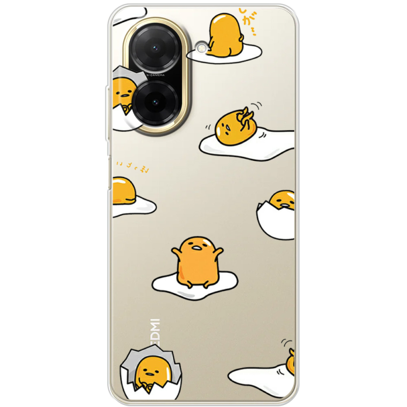 Прозорий чохол BoxFace Poco C71 Gudetama