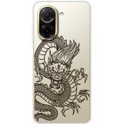 Прозорий чохол BoxFace Poco C71 Chinese Dragon