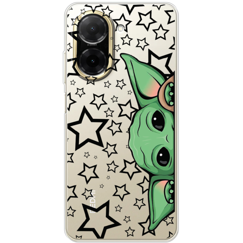 Прозорий чохол BoxFace Poco C71 Baby Yoda