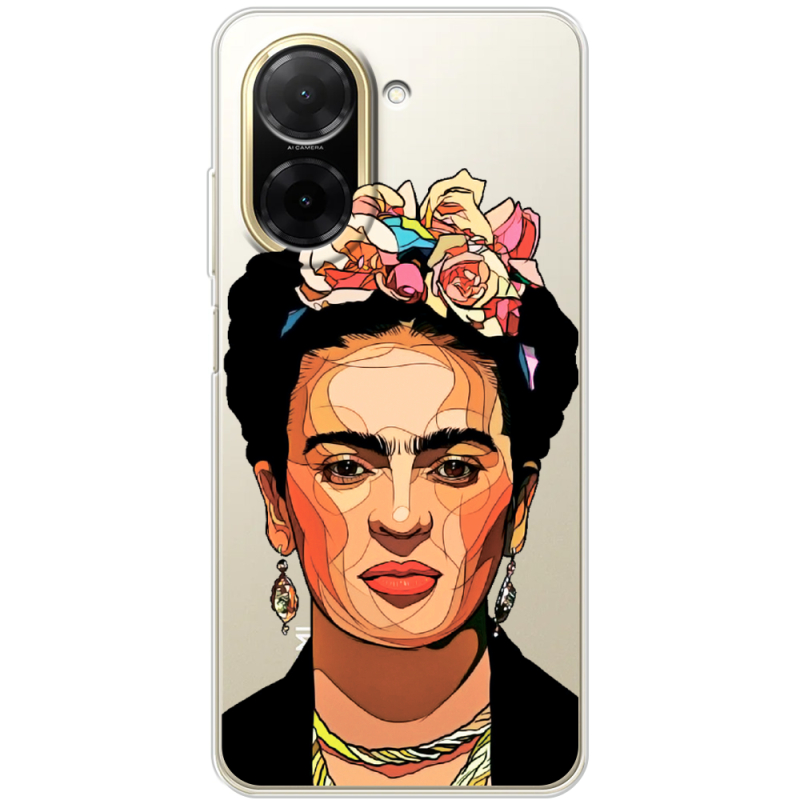 Прозорий чохол BoxFace Poco C71 Фрида Кало