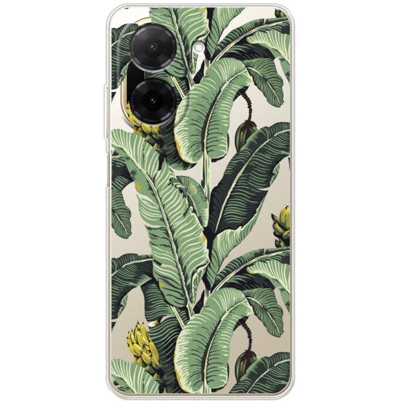 Прозорий чохол BoxFace Poco C71 Banana Leaves