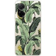 Прозорий чохол BoxFace Poco C71 Banana Leaves