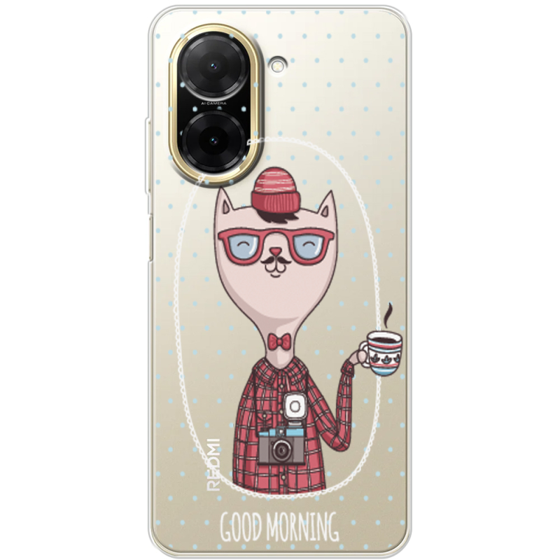 Прозорий чохол BoxFace Poco C71 Good Morning