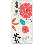 Чохол BoxFace Honor 70 Line Flowers