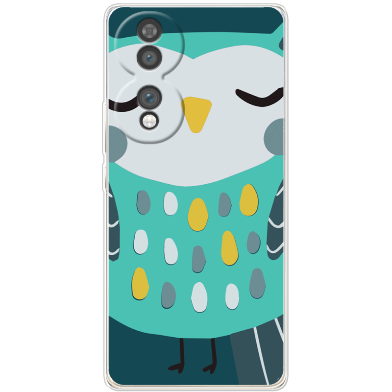 Чохол BoxFace Honor 70 Green Owl