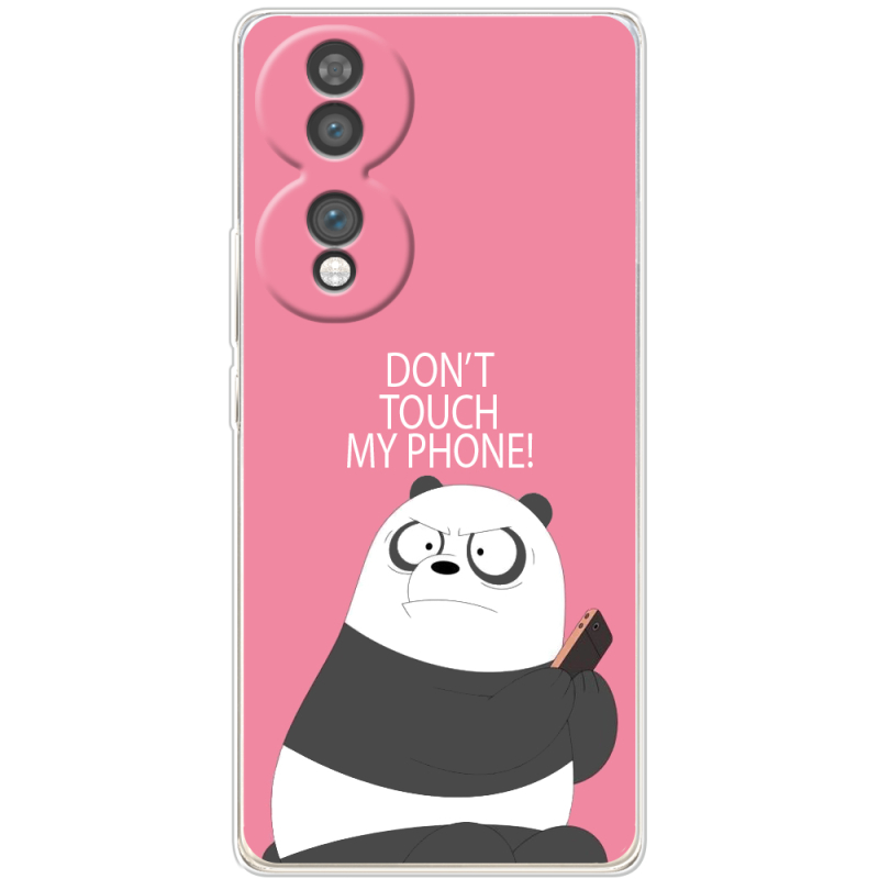 Чохол BoxFace Honor 70 Dont Touch My Phone Panda