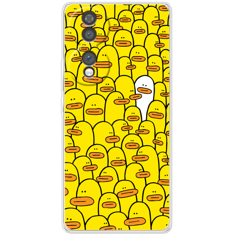 Чохол BoxFace Honor 70 Yellow Ducklings