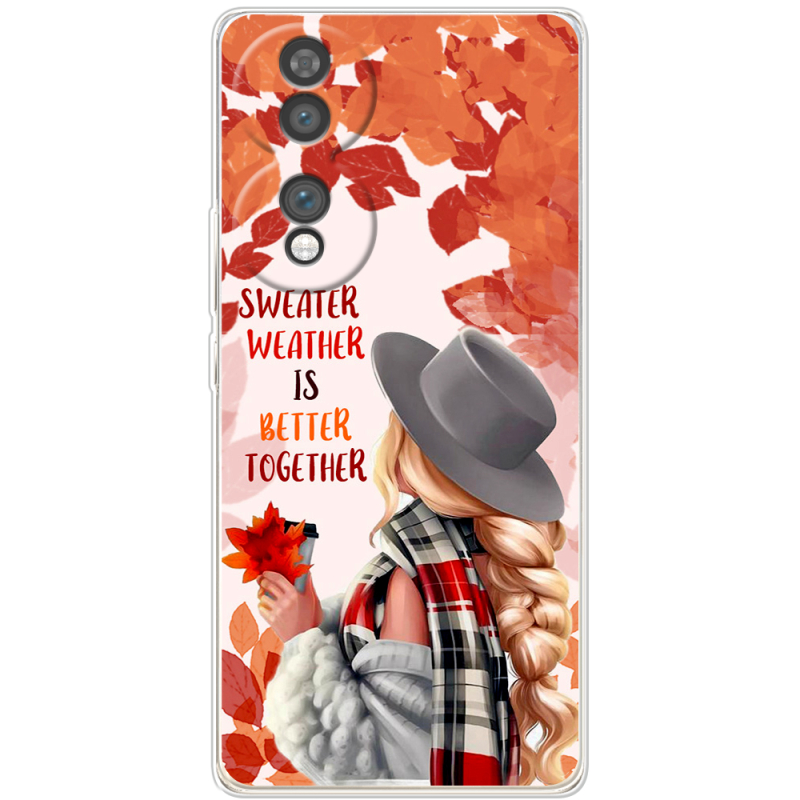 Чохол BoxFace Honor 70 Sweater Weather
