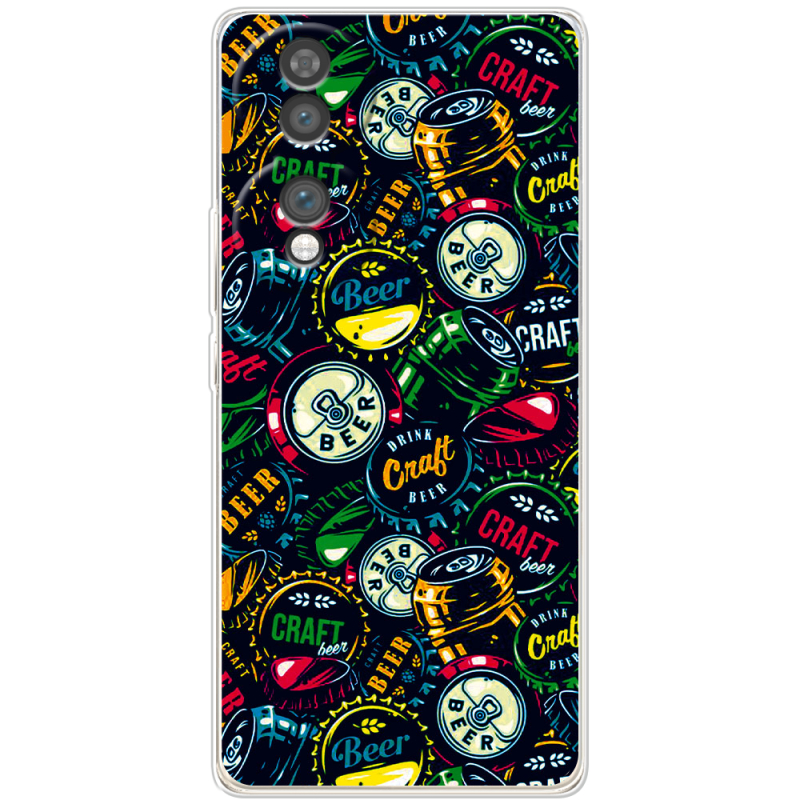 Чохол BoxFace Honor 70 Bottle Caps