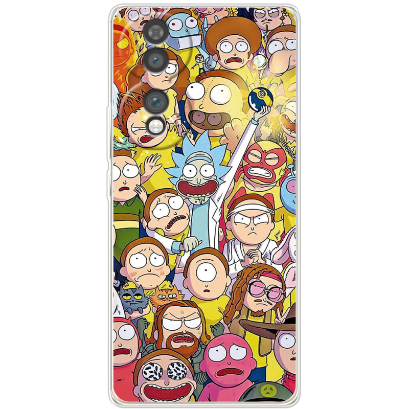 Чохол BoxFace Honor 70 Rick and Morty