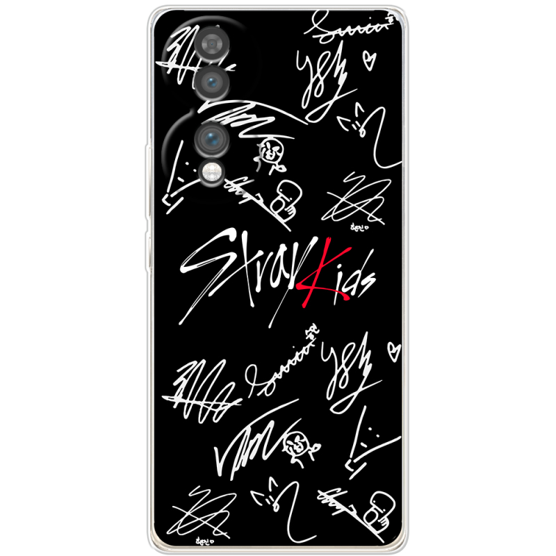 Чохол BoxFace Honor 70 Stray Kids автограф