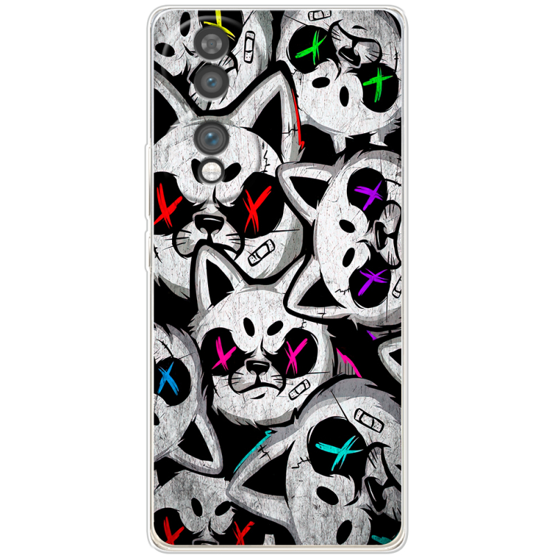 Чохол BoxFace Honor 70 Monster meow