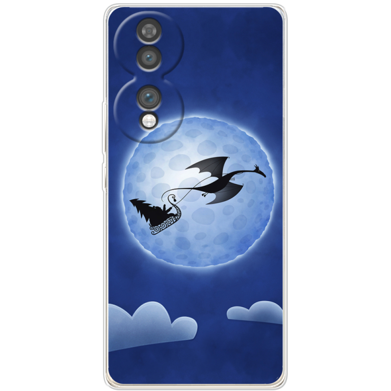 Чохол BoxFace Honor 70 Christmas Dragon
