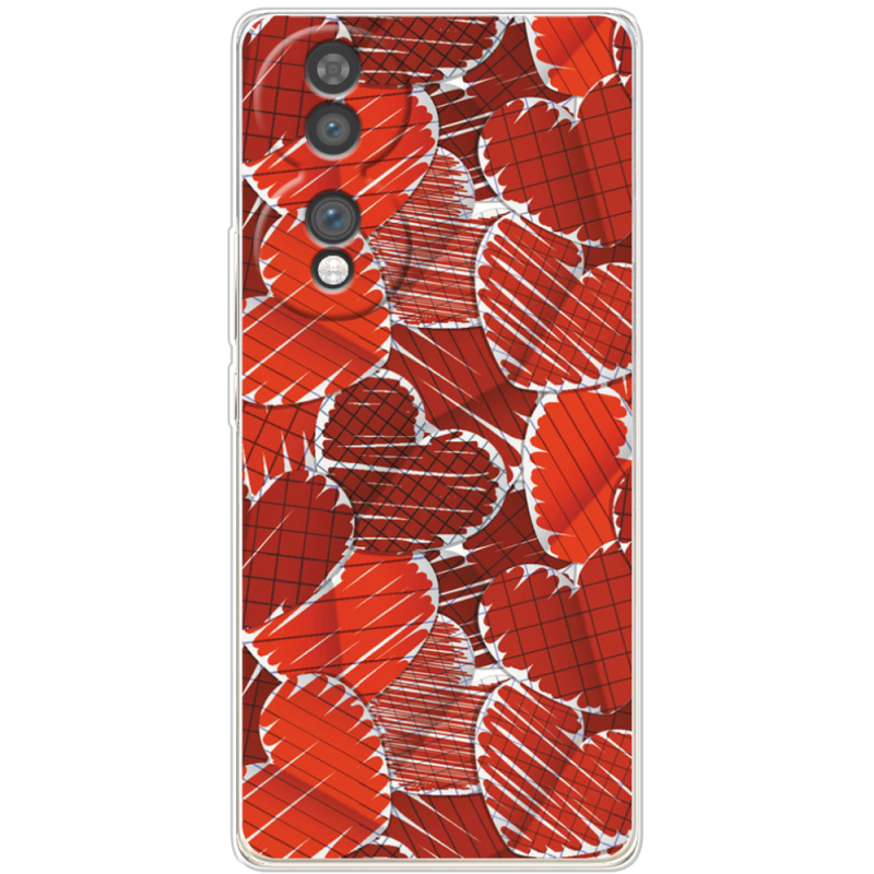 Чохол BoxFace Honor 70 Heart Strings