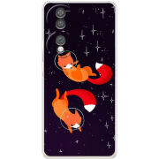 Чохол BoxFace Honor 70 Fox-Astronauts