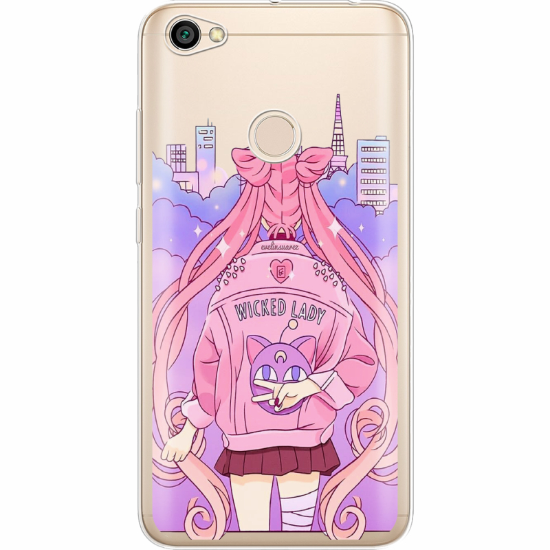Прозрачный чехол Uprint Xiaomi Redmi Note 5A Prime Wiked Lady