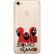 Прозрачный чехол Uprint Xiaomi Redmi Note 5A Prime siquid game люди в красном