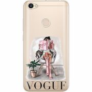 Прозрачный чехол Uprint Xiaomi Redmi Note 5A Prime VOGUE