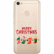 Прозрачный чехол Uprint Xiaomi Redmi Note 5A Prime Merry Christmas