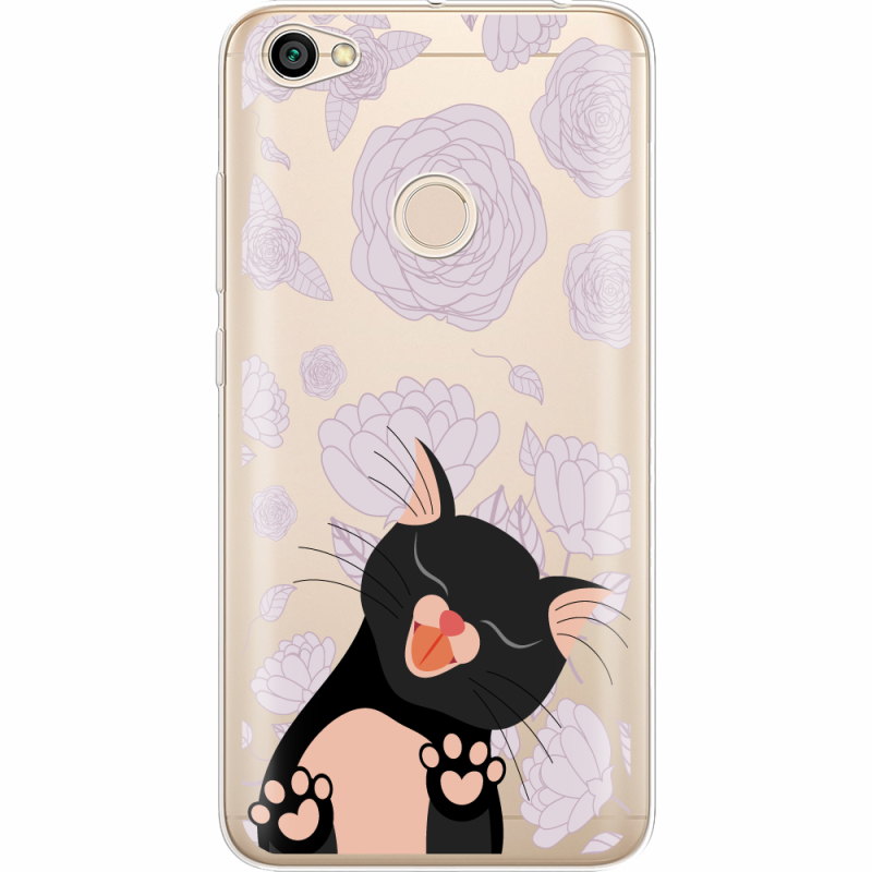 Прозрачный чехол Uprint Xiaomi Redmi Note 5A Prime Meow