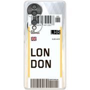 Прозорий чохол BoxFace Honor 70 Ticket London