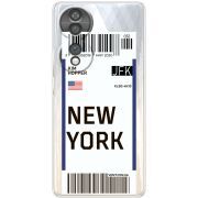 Прозорий чохол BoxFace Honor 70 Ticket New York
