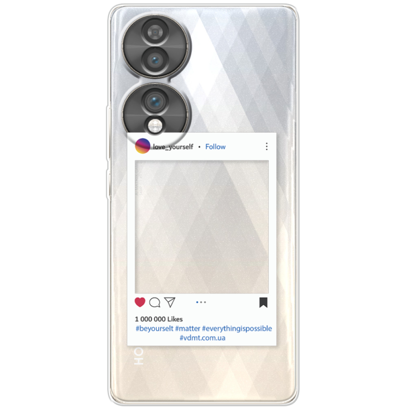 Прозорий чохол BoxFace Honor 70 Insta