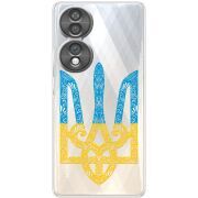 Прозорий чохол BoxFace Honor 70 Gold Trident