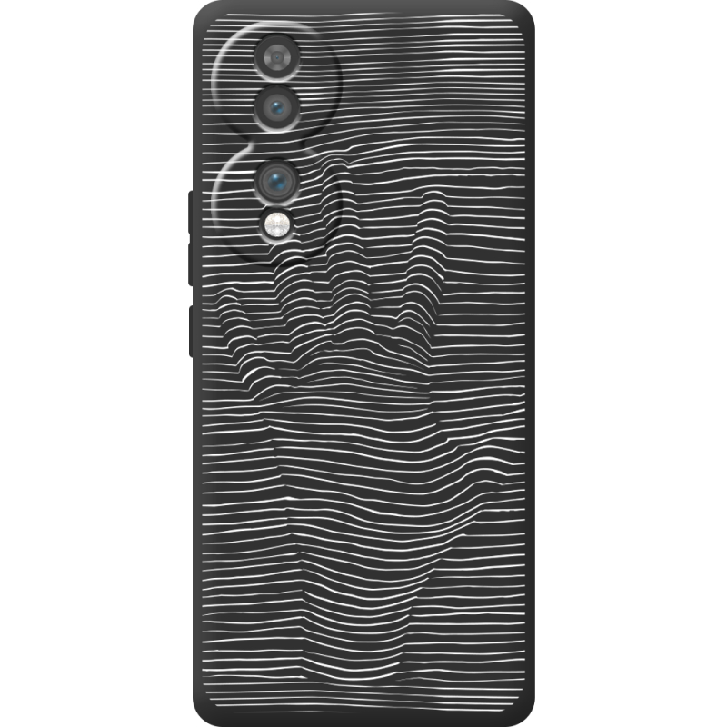 Чорний чохол BoxFace Honor 70 Optical Hand