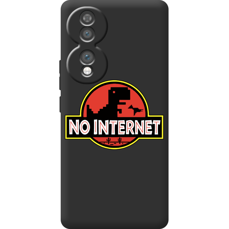 Чорний чохол BoxFace Honor 70 No Internet