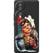Чорний чохол BoxFace Honor 70 Tanker Girl