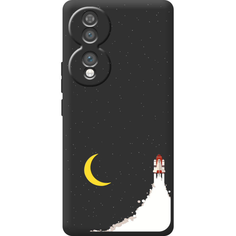 Чорний чохол BoxFace Honor 70 Meet The Stars