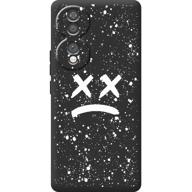Чорний чохол BoxFace Honor 70 Sad Way