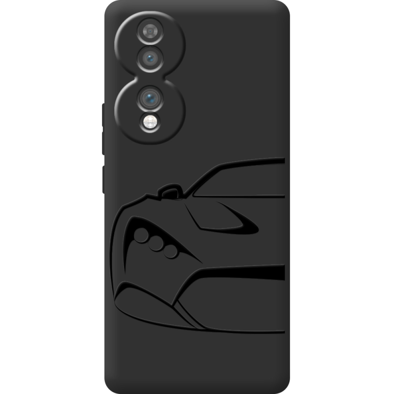 Чорний чохол BoxFace Honor 70 Sportcar