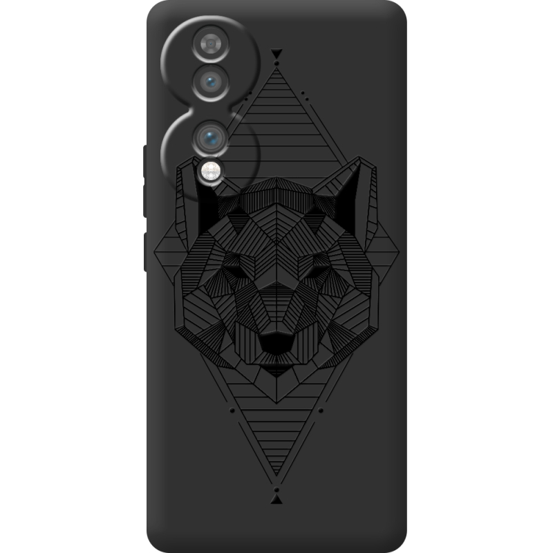 Чорний чохол BoxFace Honor 70 