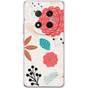 Чохол BoxFace Honor Magic 7 Lite 5G Line Flowers