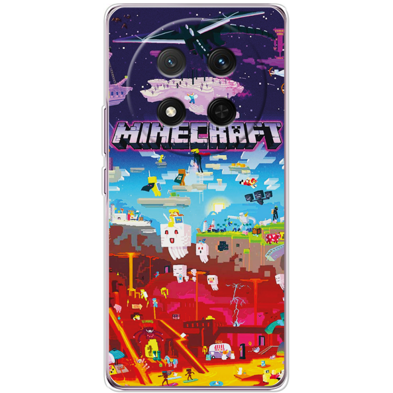 Чохол BoxFace Honor Magic 7 Lite 5G Minecraft World Beyond